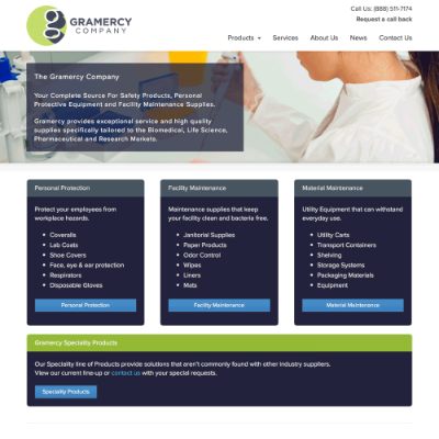 Gramercy Company website